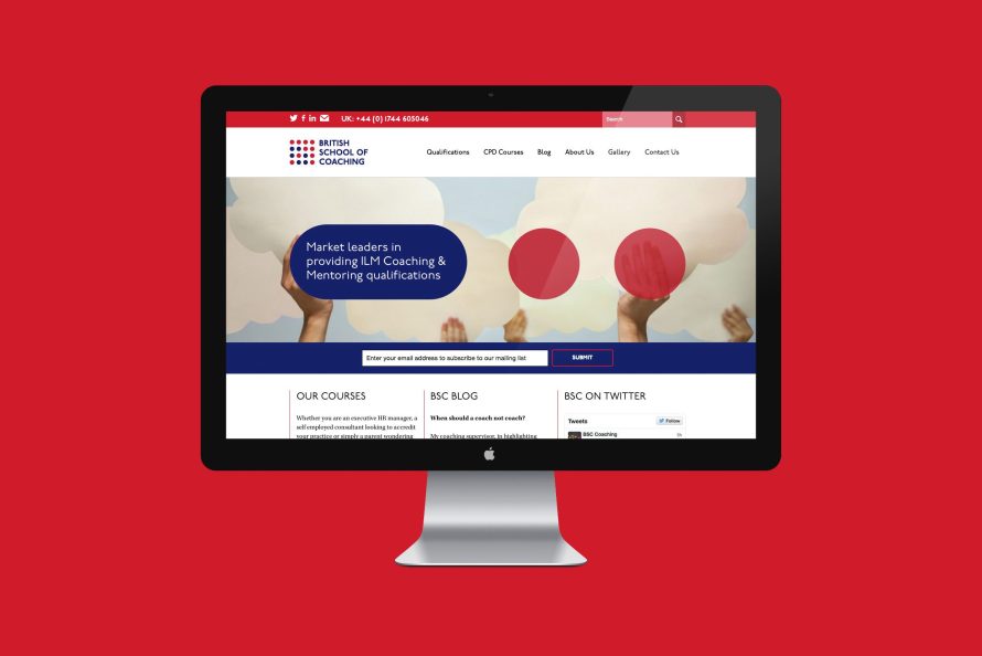 British School of Coaching website