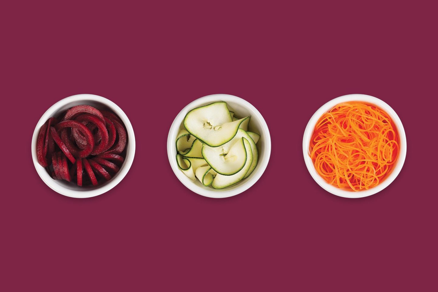 Spirals Spiralizer vegetables photograph