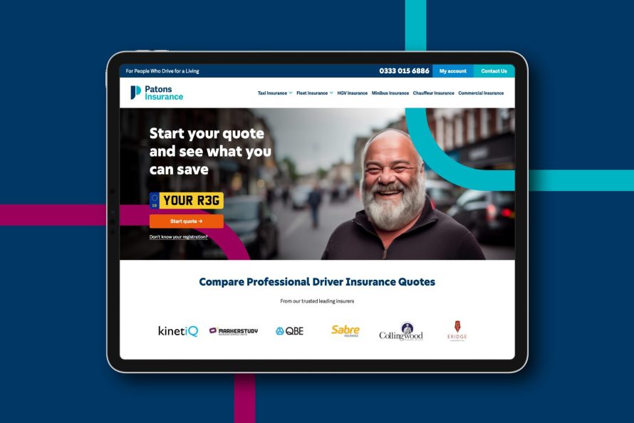 Patons Insurance website