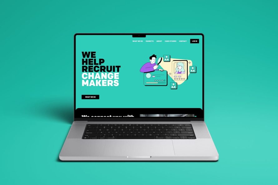 We Help Recruit - Website - desktop