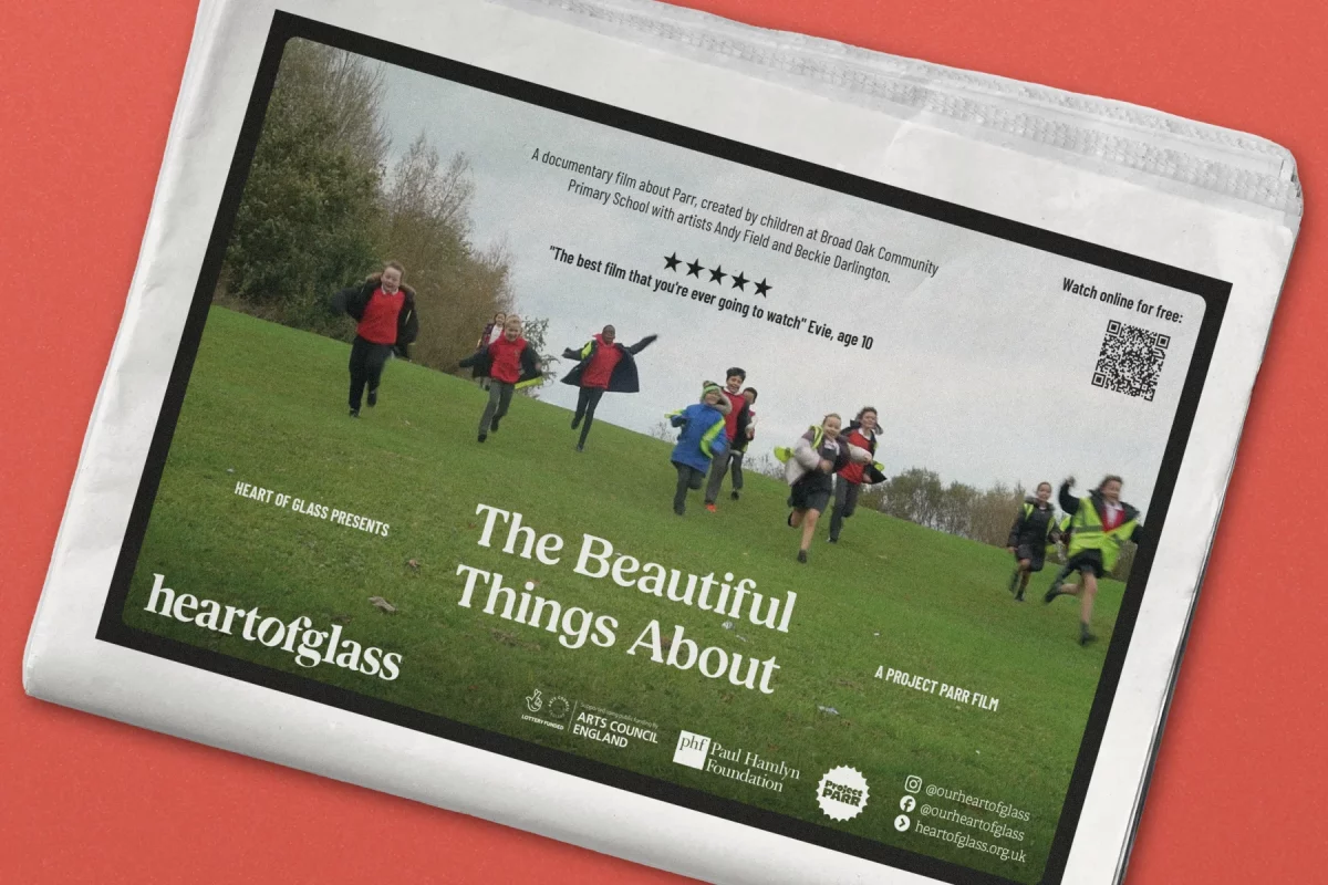 Heart of Glass - The Beautiful Things About press advert