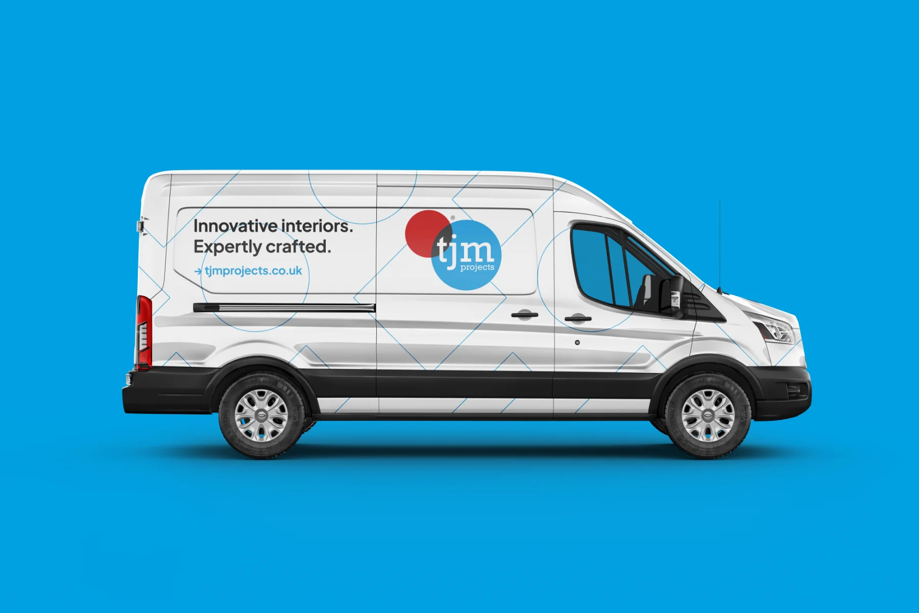TJM Projects branding printed vehicle graphics wrap