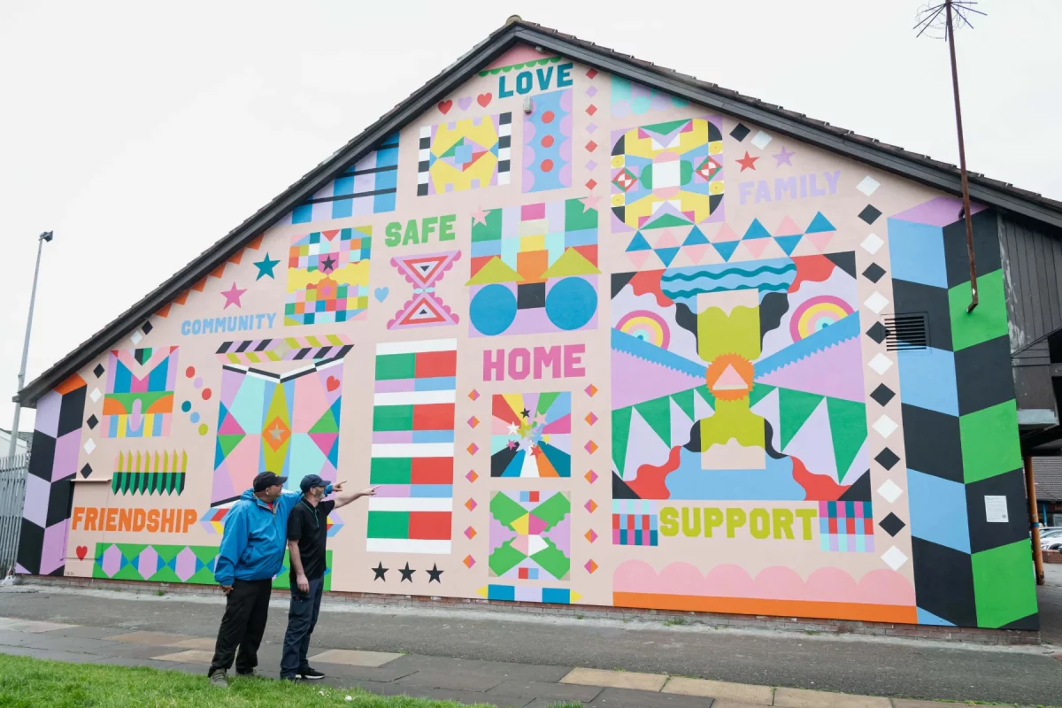 Heart of Glass – St Helens & Knowsley Public Art Maps – Photo of Home by Cherie Grist in Knowsley