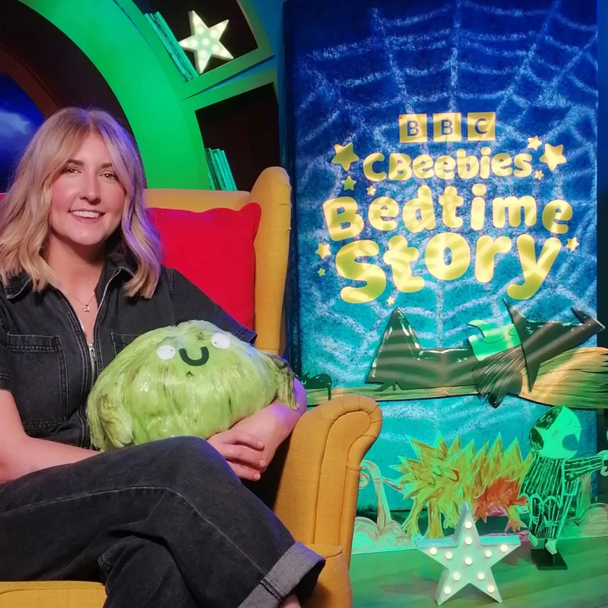 Elizabeth Alice Makes branding CBeebies bedtime story photo