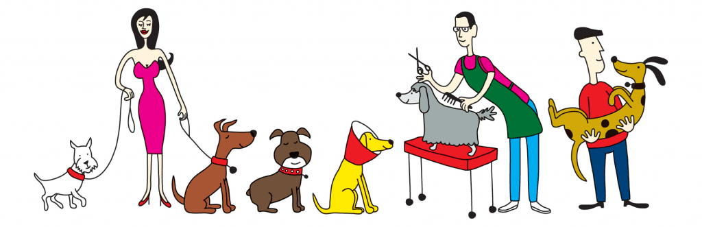 The Shaggy Dog Shop illustration