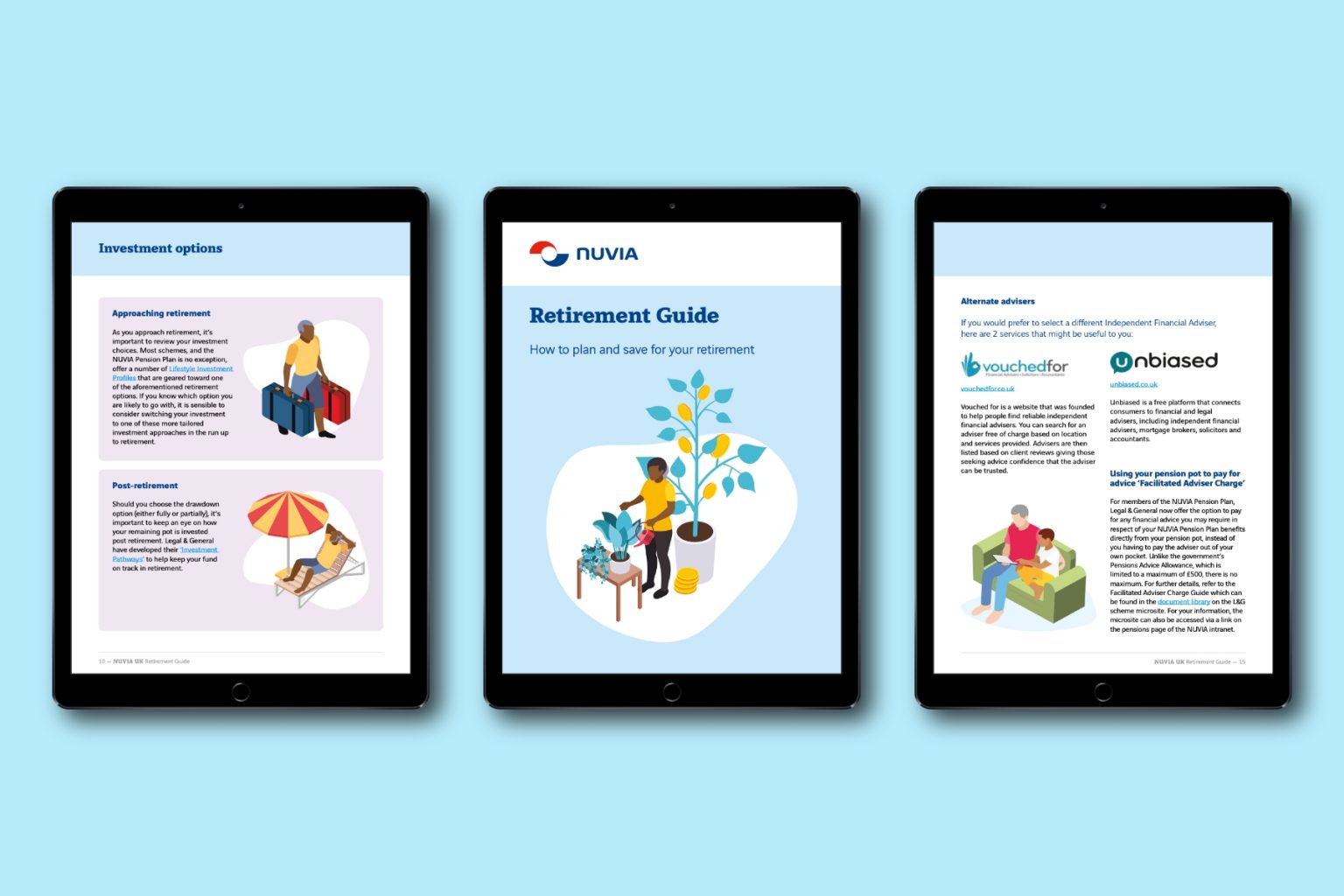 VINCI PLC & NUVIA UK Pensions and Retirement Guides Cultivate